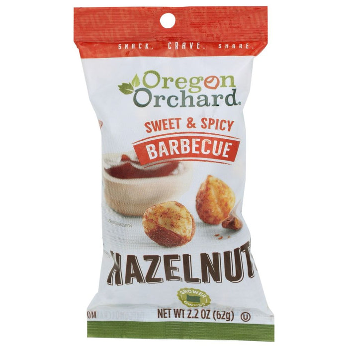 OREGON ORCHARD: Sweet Spicy Bbq Hazelnut, 2.2 oz
