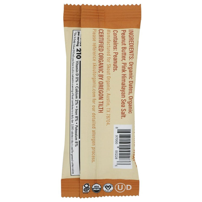 SKOUT: Peanut Butter Protein Bar, 1.9 oz