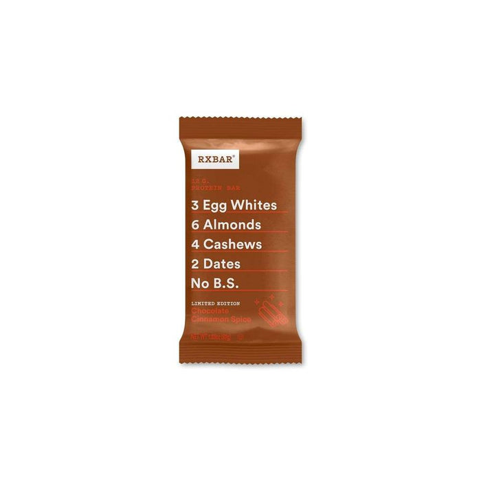 RXBAR: Chocolate Cinnamon Spice Bar, 1.83 oz