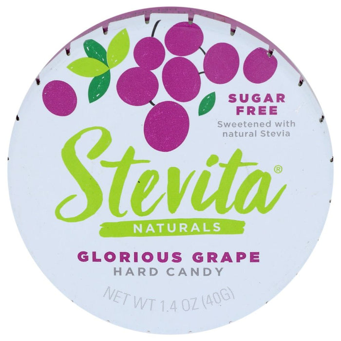 STEVITA: Glorious Grape Hard Candy Sugar Free, 1.4 oz