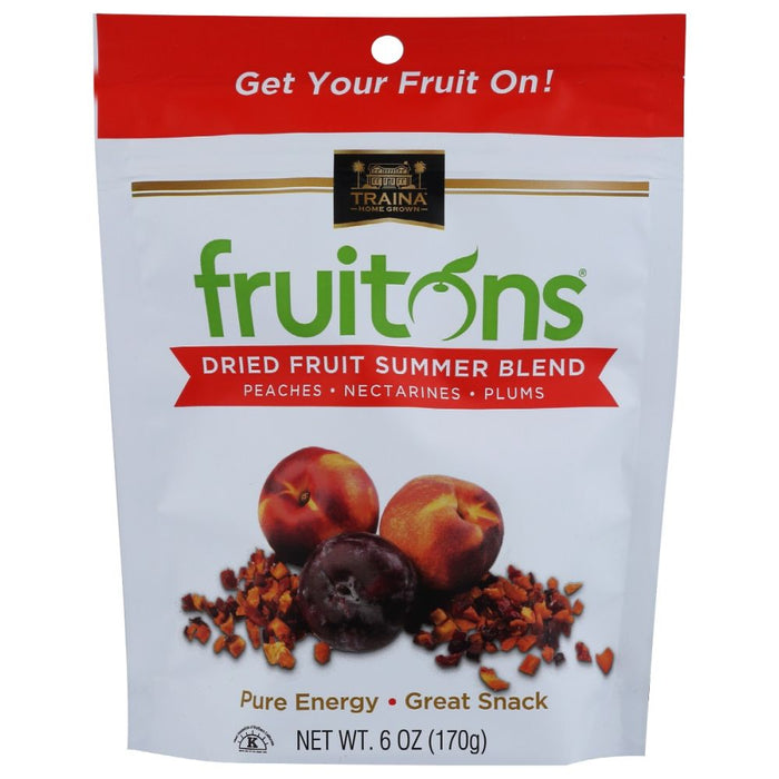 TRAINA: Fruitons Dried Fruit Summer Blend, 6 oz