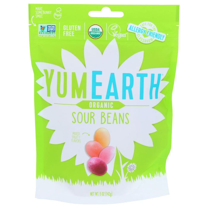 YUMEARTH: Organic Sour Beans, 5 oz