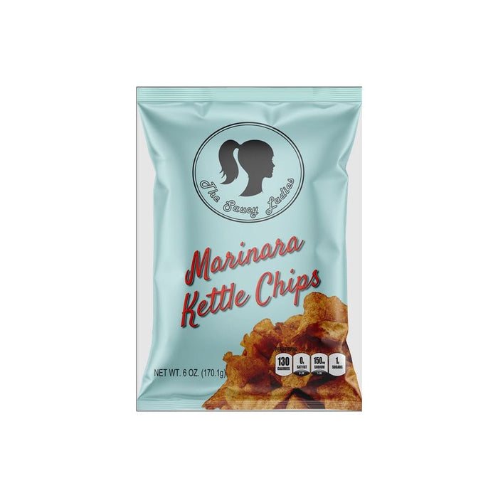 THE SAUCY LADIES: Marinara Kettle Chips, 6 oz