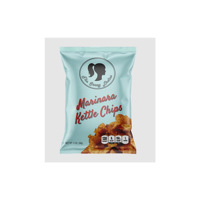 THE SAUCY LADIES: Marinara Kettle Chips, 2 oz