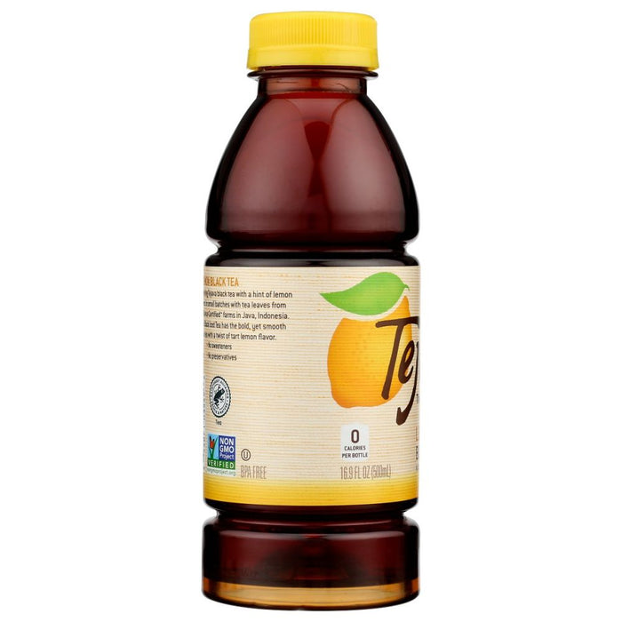 TEJAVA: Unsweetened Lemon Black Tea, 16.9 fo