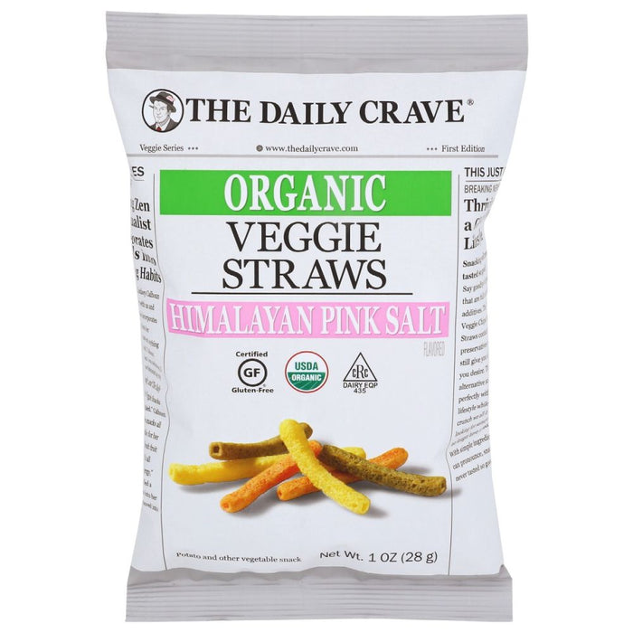 THE DAILY CRAVE: Organic Veggie Straws, 1 oz