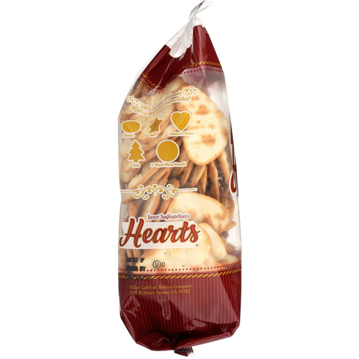 VALLEY LAHVOSH: Hearts Crackers Value Size, 16 oz