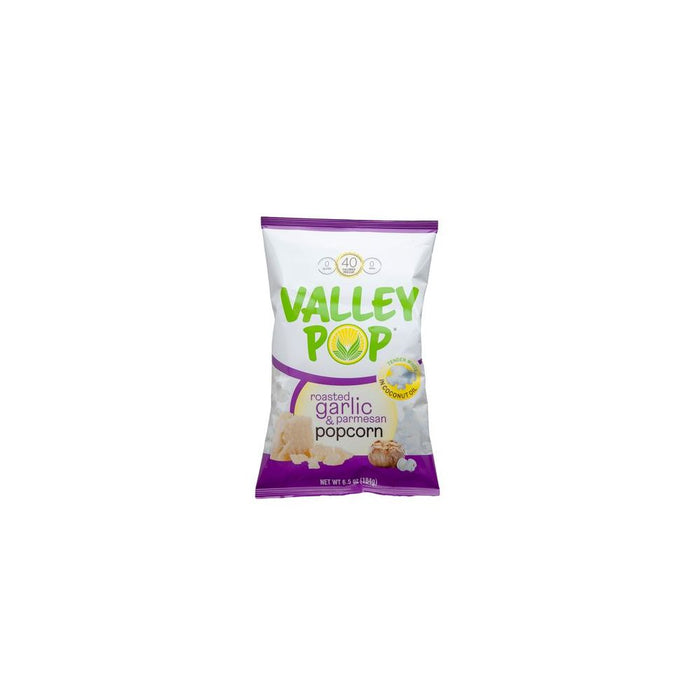 VALLEY POP: Popcorn Garlic Parmesan, 6.5 oz