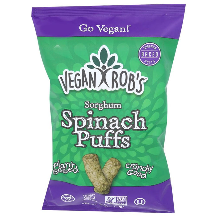 VEGANROBS: Spinach Puffs, 3.5 oz