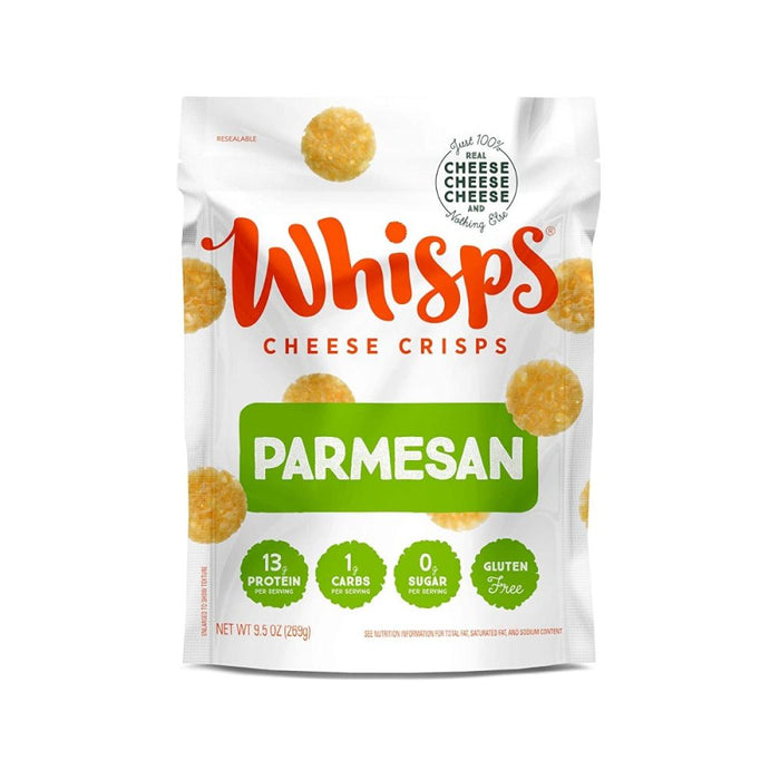 WHISPS: Parmesan Cheese Crisps, 9.5 oz