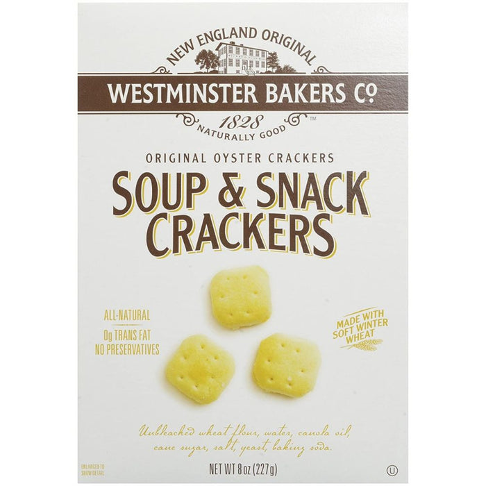 WESTMINSTER: Soup And Snack Cracker, 8 oz