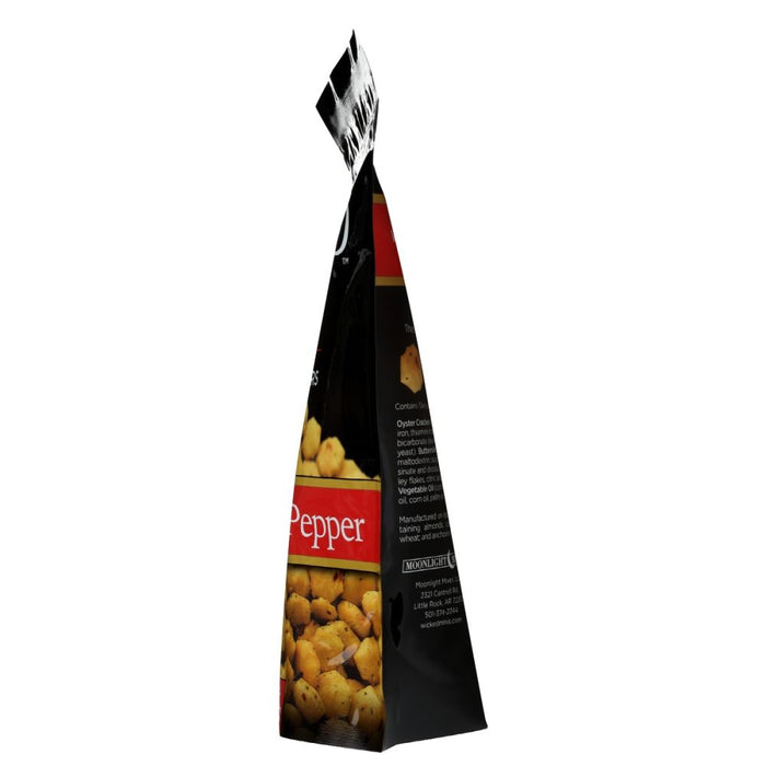 WICKED MIX: Seasoned Oyster Crackers Crushed Red Pepper, 6 oz