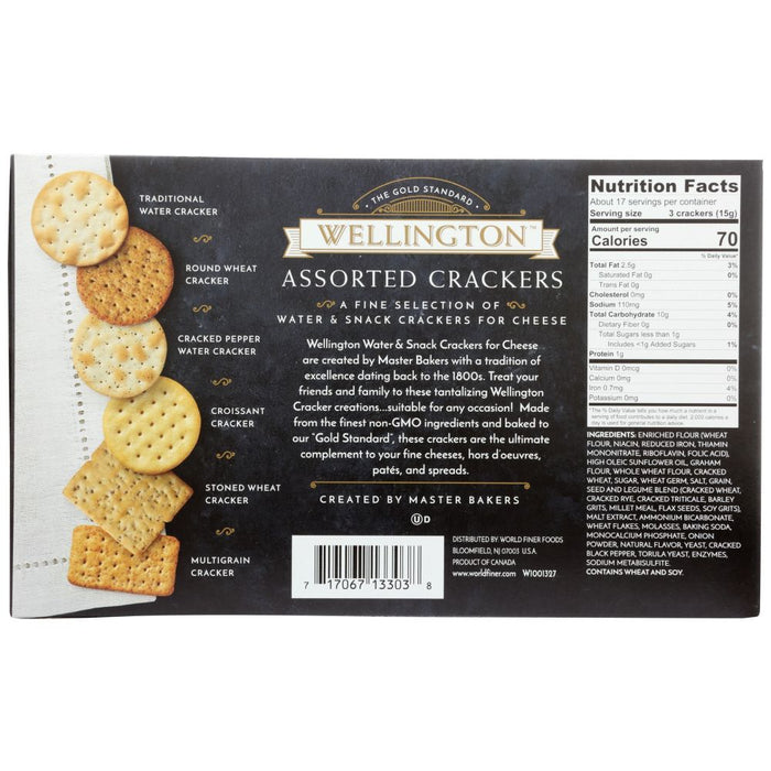 WELLINGTON: ABC Cracker Assortment, 8.8 oz