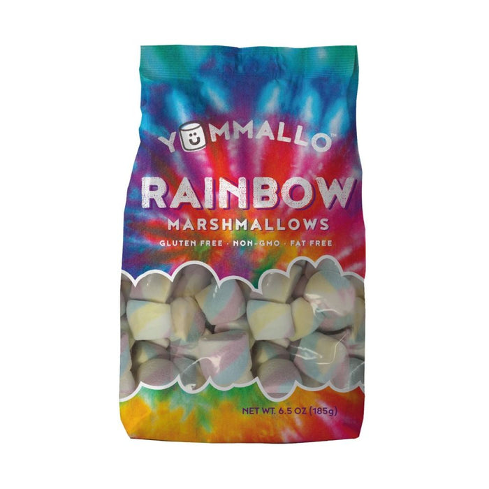 YUMMALLO: Rainbow Marshmallows, 6.5 oz