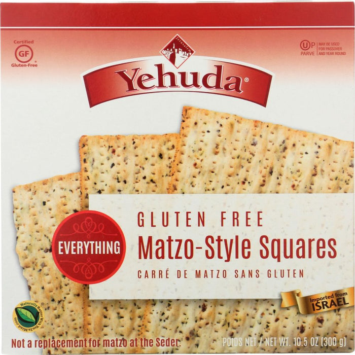 YEHUDA: Everything Matzo Style Square, 10.5 oz